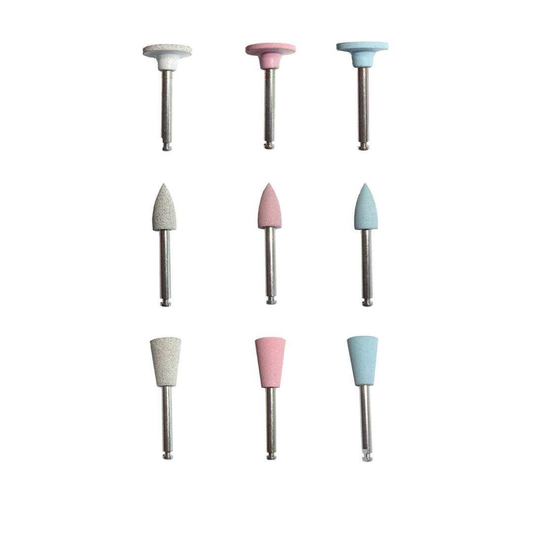 silicone polishing burs 9 pc