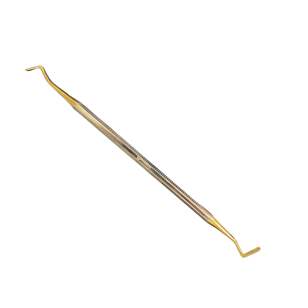 Gold instrument solid handle