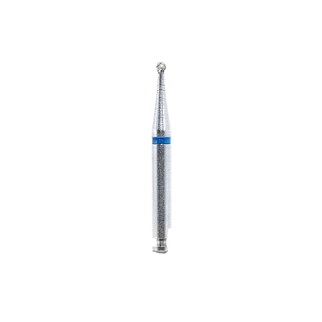 Low speed diamond round bur
