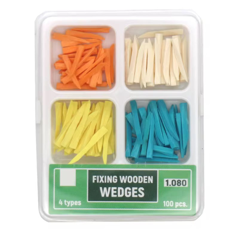 Wooden wedge 100 pc
