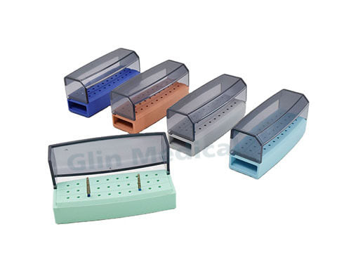 Autoclaveble bur holder 30 holes (high&low speed)